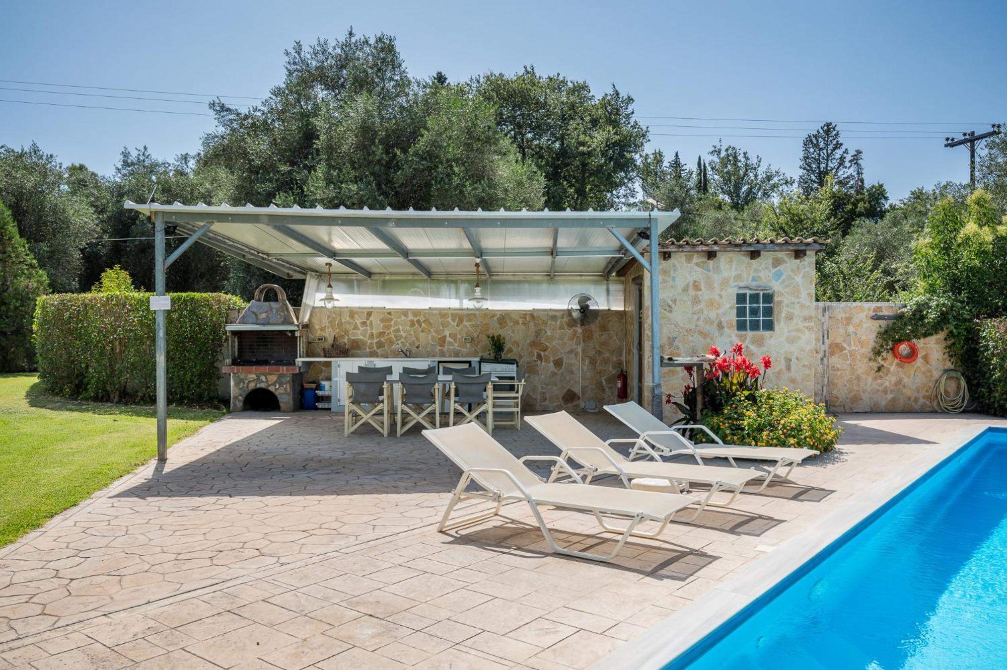 Villa Nefeli With Private Pool By Konnect 达西亚 外观 照片